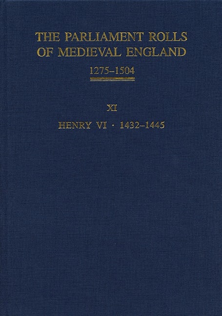 Book cover image for The Parliament Rolls of Medieval England, 1275-1504 ISBN: 9781843837732